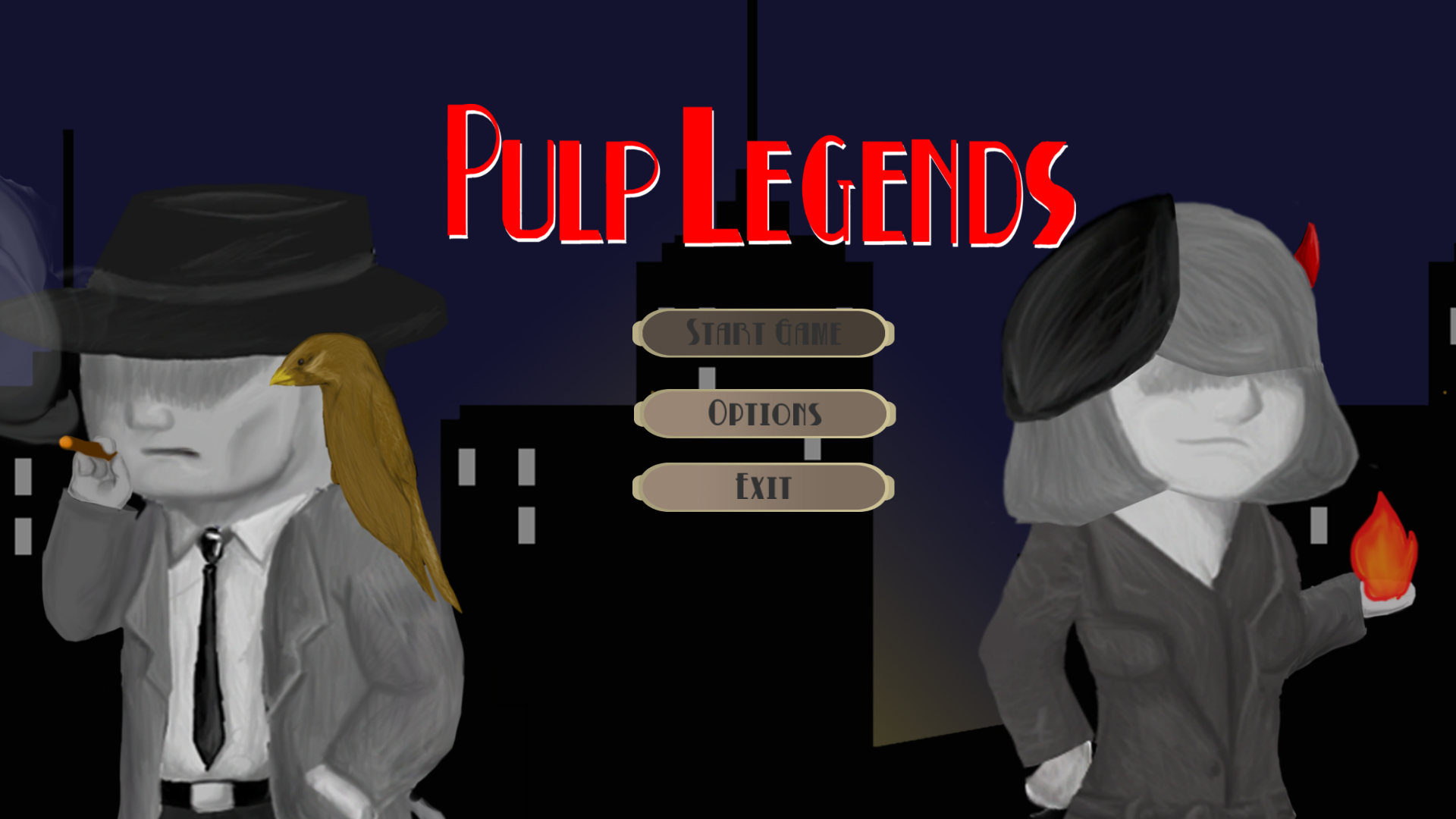 Pulp Legends Title